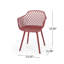 Chaise coquelicot