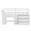 Lit mezzanine avec armoire et tablette-1340926653