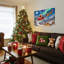 Art mural en toile Père Noël-121121973
