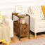 Ohanko 30cm W Iron Bedside Table