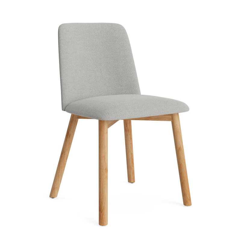 Chaise Chip, Crème, Chêne blanc