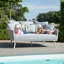 Faynett Outdoor Fabric Ark Daybed-874531349-874531346