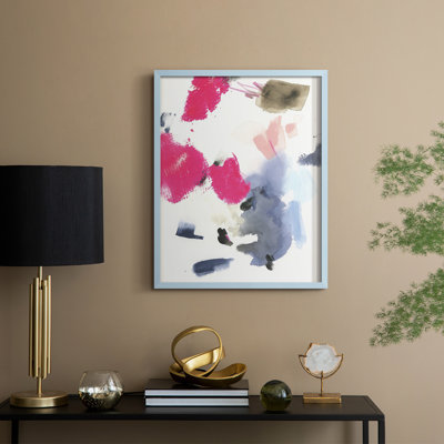 Mirame II Framed Print - Solid Wood