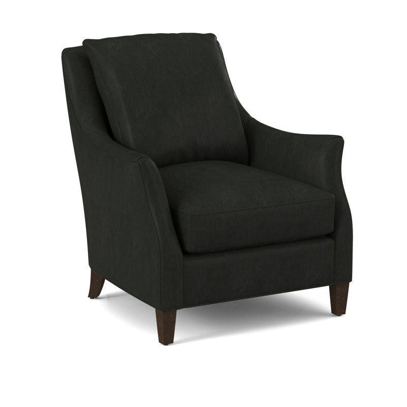 Armchair, Salvador Asphalt, White