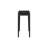 NTC Mingle 47-Inch Console Table, Modern Solid Wood Entryway Table with Hidden Drawer, Waterproof & Heat Resistant, Narrow Table for Hallway, Living Room & Foyer, Burnt Black-1018209890
