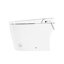 Toilette intelligente avec nuit, buse autonettoyante, siège chauffant, capteur de pied, télécommande, bidet à affichage DEL,