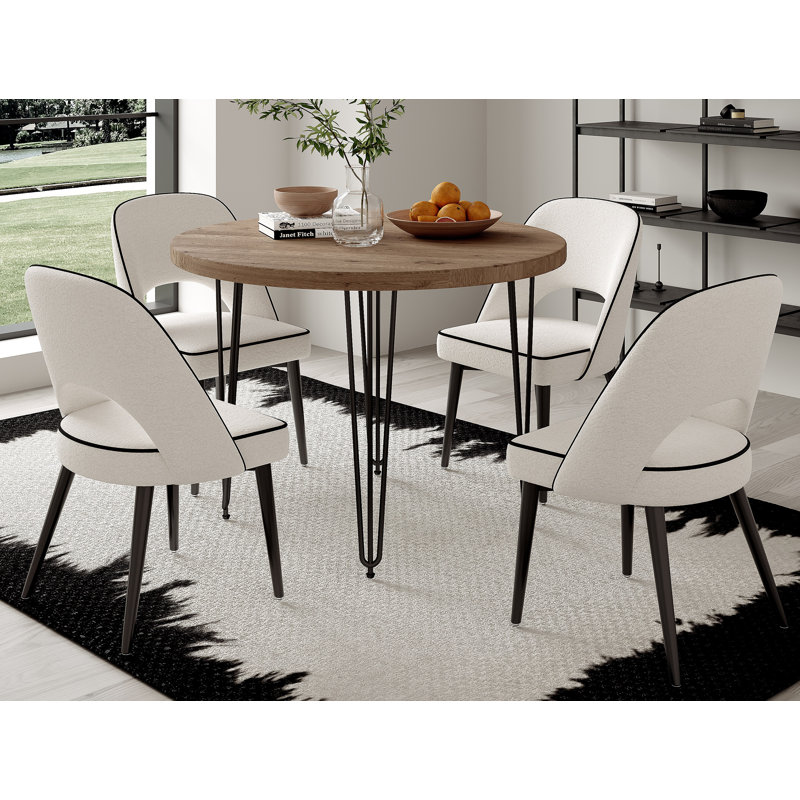 Belluno 4 - Person Dining Set, White