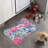 Bunny Spring Art - 1 Piece Bone Shape Feeding Mat