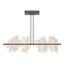 Volterra Linear LED Pendant - Ink - 51.9" - 63.9"-1041325803