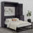 Full Size Murphy Bed With Wardrobe And Drawers, Storage Bed, Can Be Folded Into A Cabinet