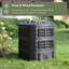 360L Black Composter