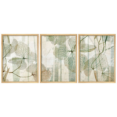 Art graphique de bohème abstrait vert