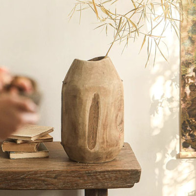Vase en bois massif Homestead