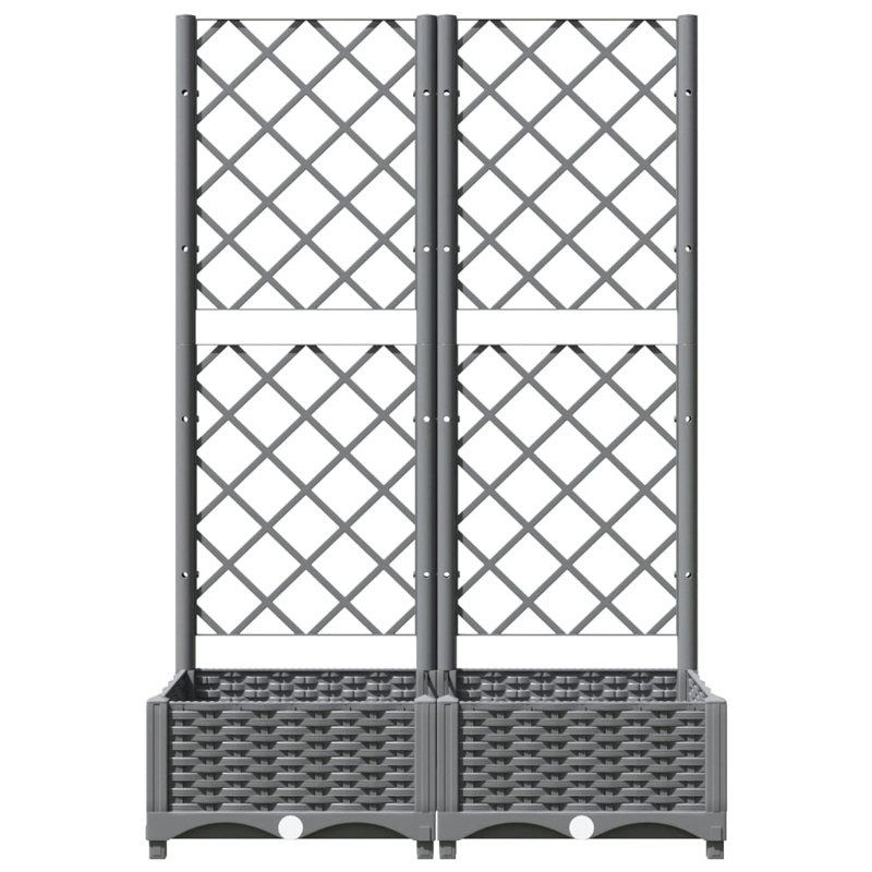 Aunah Raised Garden Bed with Trellis