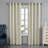Bursaite 100 Percent Blackout Double Layers Lined Curtain Panel Pair-1142647689-1142647680