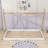 Julieta Twin Size Wood Platform Bed with Triangle Structure-307658500