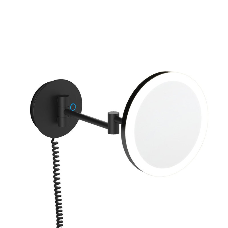 Dearran Concave Mirror, Matte Black