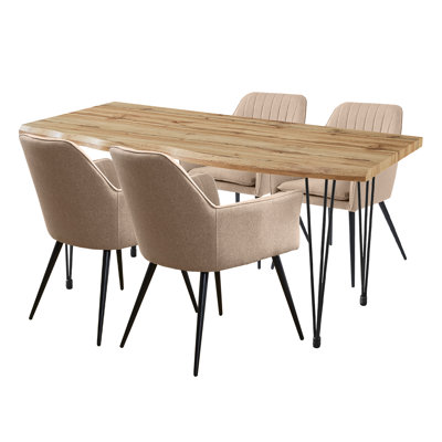 Mose 4 - Person Dining Set