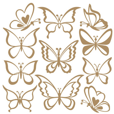 Adhésif décoratif papillon