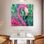 Portrait de flamant rose Brampt