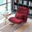 Chaise berçante moderne, simple et élégante