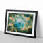 A Starfish on the Ocean Floor - Picture Frame Graphic Art Print-55629055-55629051
