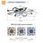 31in Contemporary Flower Shaped Ceiling Fan Low Profile LED Fan Chandelier-1534465667
