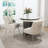 Farr Velvet Upholstered Side Chair With Silver Legs-1079766507