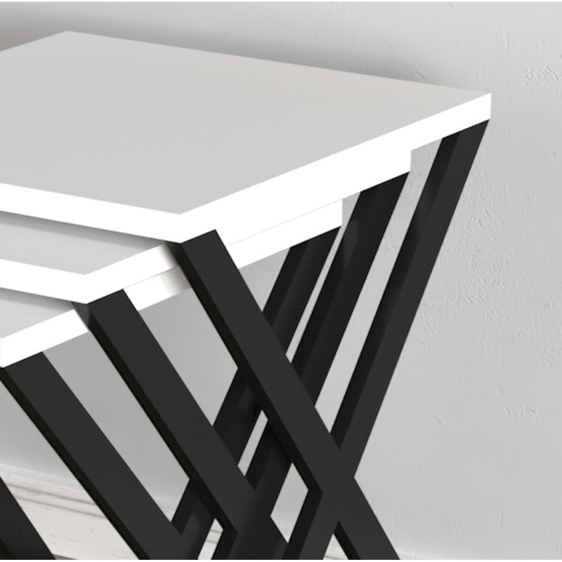 Ensemble de 3 tables gigognes Kira
