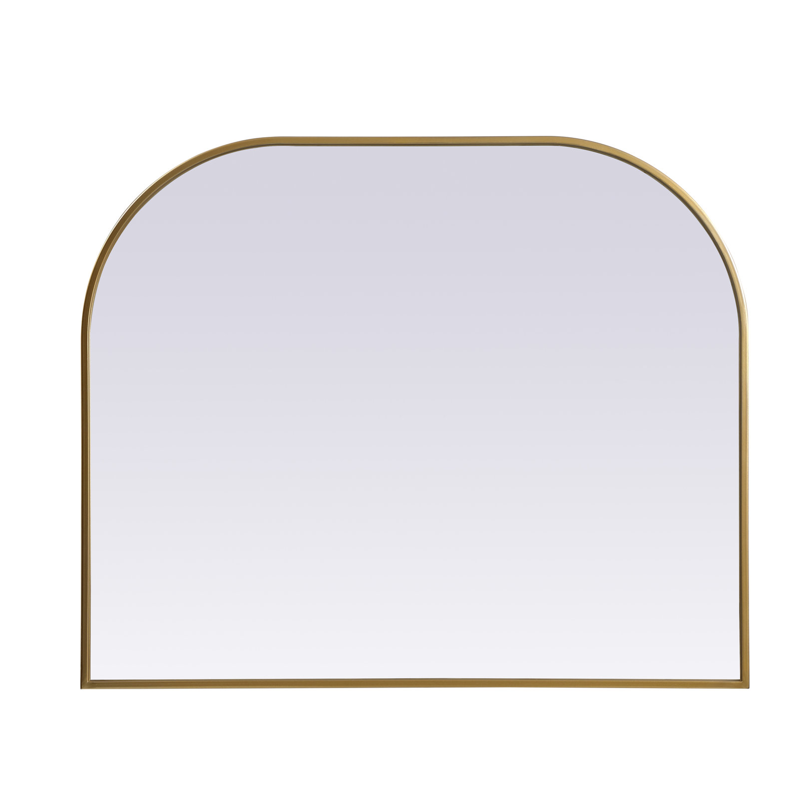 Sabine Accent Mirror, Brass, 30" x 36"