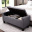 Jade Upholstered Ottoman Storage Bench-113911393