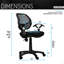 Chaise de travail en filet Midback
