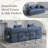 Metal-Frame Modular Sofa