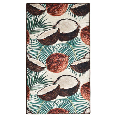 Premium Hall Carpet, 100% Polyester, 39.4 x 78.7 Inches | 4 mm Pile Height, 10 mm Total Thickness | Antibacterial, Non-Slip Underside, Machine Washable | Perfect for Entryway, Living Room & Home Décor