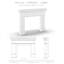Dallas Cast Stone Mantel With Bullnose Hearth-103614185-103614187