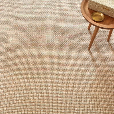 Donnie Ivory Handwoven Jute Rug