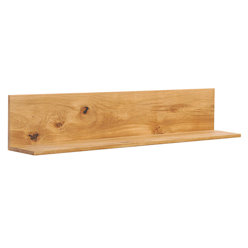 Berlin Oak Solid Wood Floating Shelf