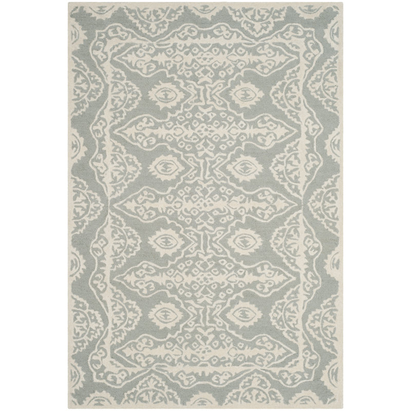 Cruz Hand Tufted Wool Oriental Rug, Rectangle 2'6" x 4'