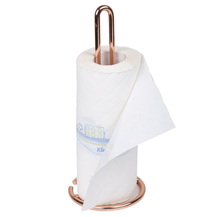 Elegant Copper Paper Towel Holder