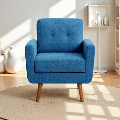 Fauteuil d'appoint Jadier 28,7 po Mid-Century