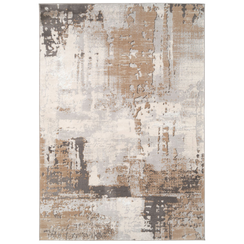 Hatton Abstract Area Rug, Rectangle 120 x 170cm