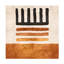Œuvre d'art sur toile, cylindrique, emel, tunaboylu, géométrique, kilim turun-105650046