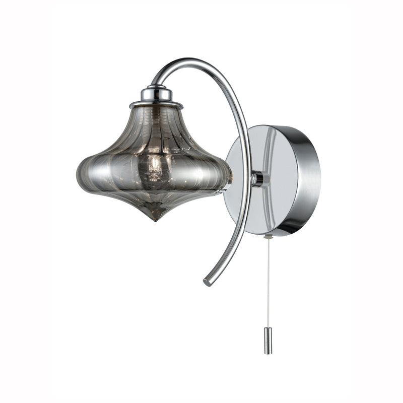 Dowell Armed Sconce, Black