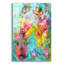  'Iris Essence' by Dorothy Fagan Acrylic Glass Wall Art, 12" x 16"