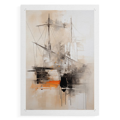 NAUTICAL Series CECXCVII - Impression sur toile seulement - NON CADRE