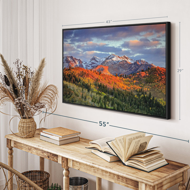 Nature «Mont Wasatch», H 43 po x l 29 po