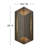 Lex Integrated LED Aluminum Geometric Wall Sconce-14027997-14027998