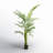 Faux Palm Tree in Plastic / Acrylic Pot-1872302222