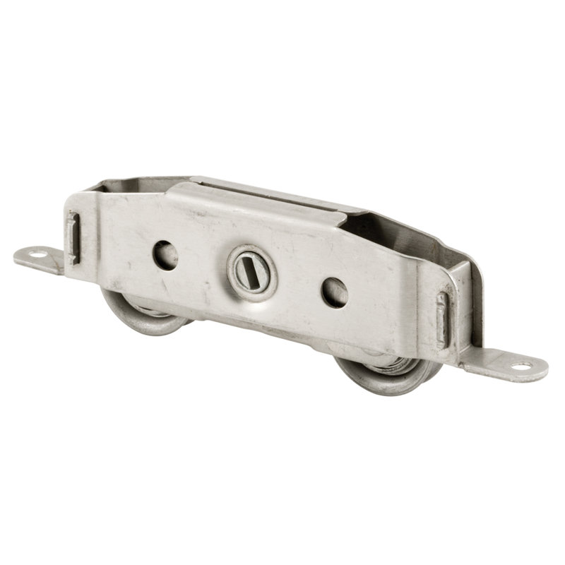 Ensemble de rouleaux tandem en acier inoxydable 1-1 / 4 po avec roulement à billes Prime-Line (paquet simple)