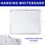 Tableau blanc effaçable VIVO, porte à accrocher 24 po x 20 po, tableau blanc (PP-WB01)